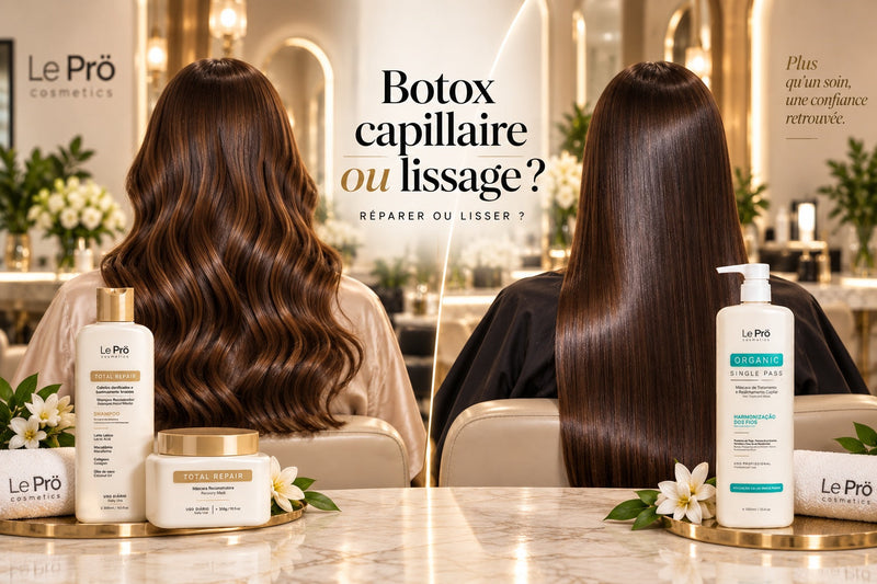 Botox capillaire ou lissage : quelle différence, et lequel choisir