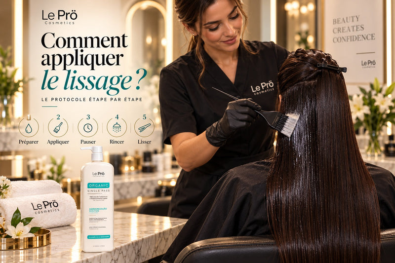 Comment appliquer un lissage : le protocole étape par étape