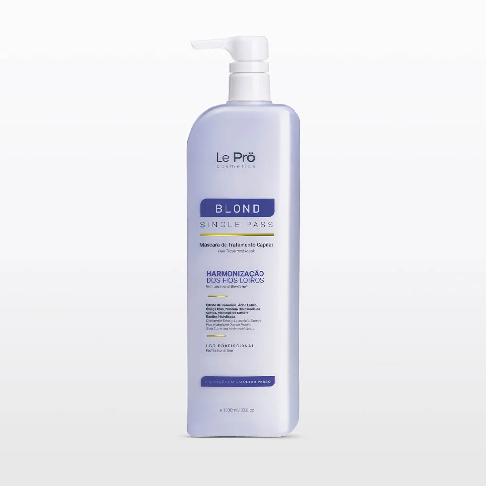Lissage Professionnel Blond Single Pass 1L - Le Prö Cosmetics