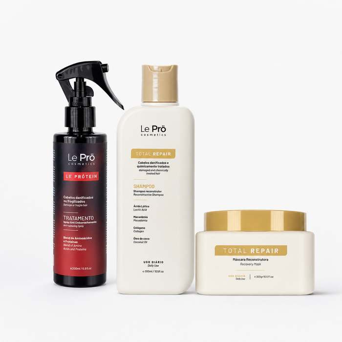 Pack cheveux secs et abîmés