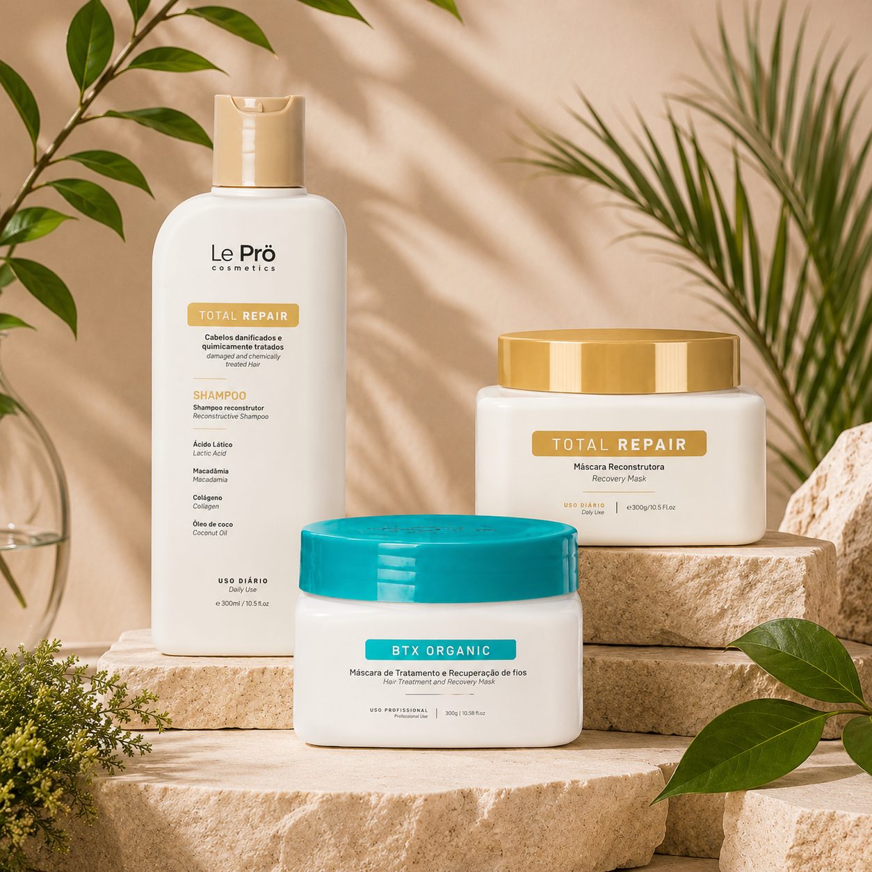 Pack Brushing Permanent - Botox & Masque Réparateur